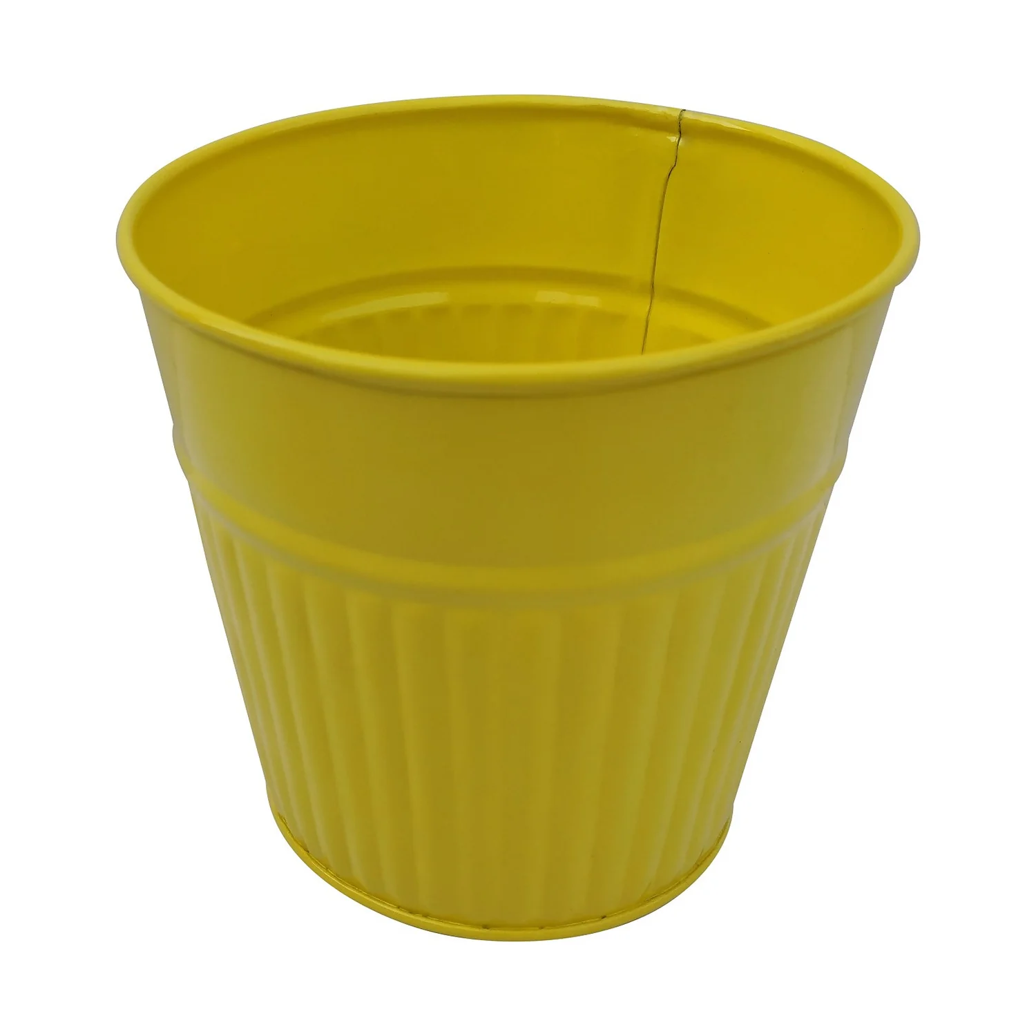 Ribbed Planter (3 Colour Mix) - 10cm 9 Ribbed Planter (3 Colour Mix) - 10cm - Image 7