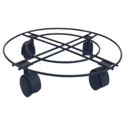 Black Plant Pot Caddy - 35cm -Lifetime Sales 13193961 8294902150172089