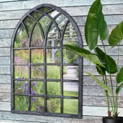 Metal Framed Gothic Outdoor Garden Mirror -Lifetime Sales 13205553 1954924142428509