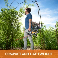 Worx WG260E.5 20V 2.0Ah Cordless Hedge Trimmer - 61cm -Lifetime Sales 13326412 2024900646542872