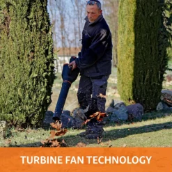 Worx WG547E Turbine 20V 2.0Ah Cordless Garden Blower -Lifetime Sales 13326414 1104900642992684