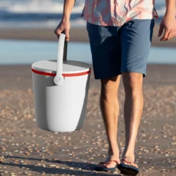 Keter GoBar Outdoor Ice Cooler Table Garden Furniture - Red / White -Lifetime Sales 13412934 1244910901713073