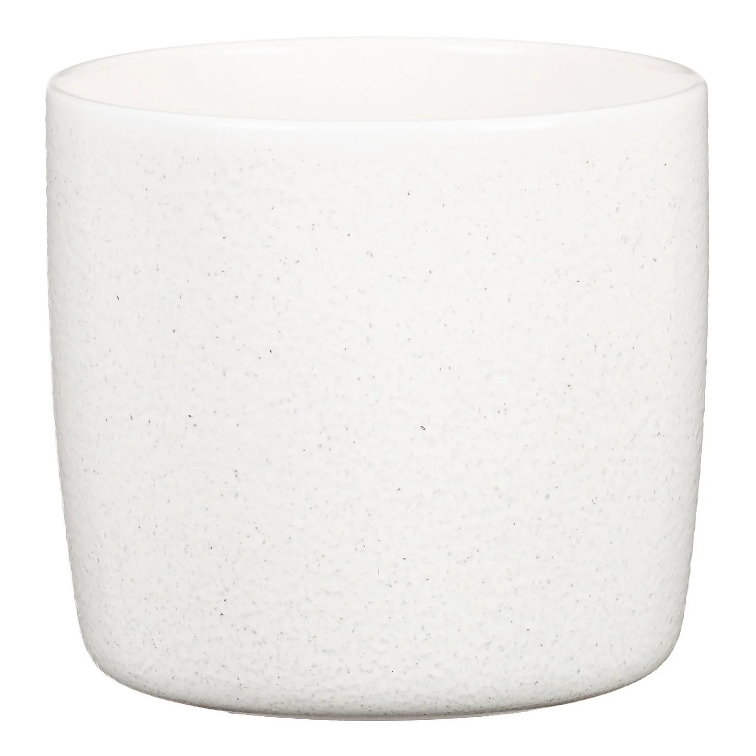 Perla White Plant Pot - 18cm 3 Perla White Plant Pot - 18cm