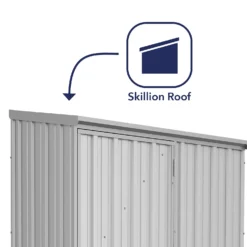 Absco 5 X 3ft Space Saver Metal Pent Shed - Zinc 13 Absco 5 X 3ft Space Saver Metal Pent Shed - Zinc -Lifetime Sales 13440830 4424929164181372