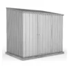 Absco 7.5 X 5ft Space Saver Metal Pent Shed - Zinc -Lifetime Sales 13440831 3594929185406576