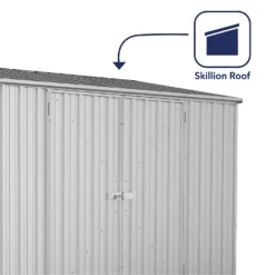 Absco 10 X 5ft Space Saver Metal Pent Shed - Zinc -Lifetime Sales 13440842 1304929185573466