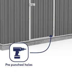 Absco 7.5 X 10ft Premier Reverse Apex - Dark Grey -Lifetime Sales 13440856 1214929163804926