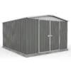 Absco 10x12ft Regent Metal Apex Shed - Grey -Lifetime Sales 13440862 1694929163464816
