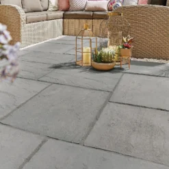 Stylish Stone Chantry Paving 600x600mm Graphite - Full Pack -Lifetime Sales 13452048 1134935333846225