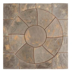 Stylish Stone Chantry Twist Circle Paving Kit 1.5m Antique -Lifetime Sales 13452071 4364935334124940