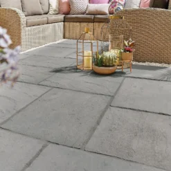 Stylish Stone Chantry Paving 300x300mm Graphite - Full Pack -Lifetime Sales 13452073 2124935333804855