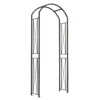 Panacea KD Round Top Garden Arch - Black 1 Panacea KD Round Top Garden Arch - Black -Lifetime Sales 13480852 1354931199679869