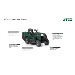 Atco 432cc GT 30H Petrol Lawn Tractor - 84cm -Lifetime Sales 13486584 4334929342317106