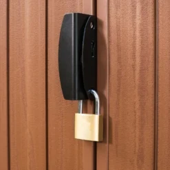 Keter Darwin Outdoor Apex Garden Storage Shed 6ft X 6ft - Brown -Lifetime Sales 13492315 1925036180441931