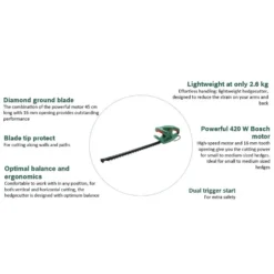 Bosch EasyHedgeCut 45-16 Hedge Trimmer -Lifetime Sales 13496927 1314931199926439