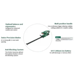 Bosch EasyHedgeCut 18-45 Hedge Trimmer -Lifetime Sales 13496928 1884961768712855