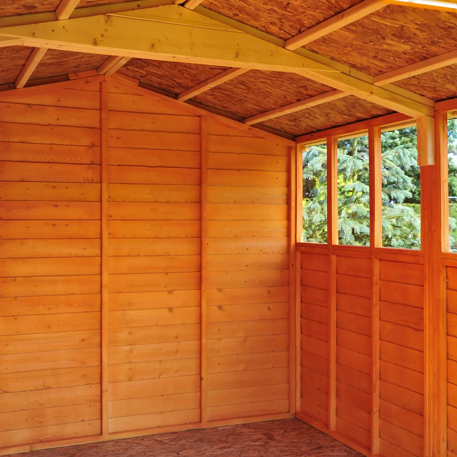 Shire 10 X 10ft Double Door Overlap Garden Shed 8 Shire 10 X 10ft Double Door Overlap Garden Shed - Image 6