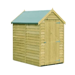 Shire 6 X 4ft Pressure Treated Overlap Garden Shed -Lifetime Sales 13505232 1334933762101153