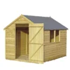 Shire 8x6ft Pressure Treated Garden Shed