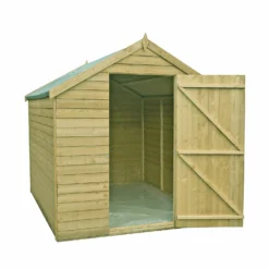 Shire 8x6ft Pressure Treated Overlap Garden Shed -Lifetime Sales 13505242 2004933733592114