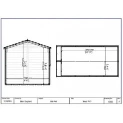 Shire 7 X 13ft Jersey Double Door Garden Shed - Including Installation -Lifetime Sales 13505244 1584926470309907