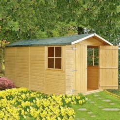 Shire 7 X 13ft Jersey Double Door Garden Shed - Including Installation -Lifetime Sales 13505244 1694926470099955