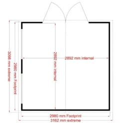 Shire 10 X 10ft Garden Workshop - Including Installation -Lifetime Sales 13505262 1254931995154544