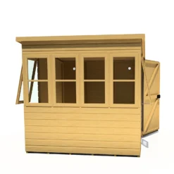 Shire 6 X 6ft Sun Pent Shed -Lifetime Sales 13505277 7464931992099959