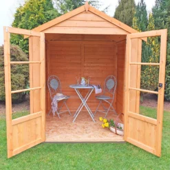 Shire 6 X 6ft Oatland Double Door Summerhouse -Lifetime Sales 13505283 1034931992417356