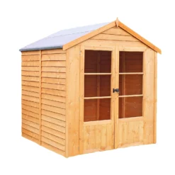 Shire 6 X 6ft Oatland Double Door Summerhouse - Including Installation