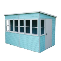 Shire 10 X 8ft Sun Pent Shed - Including Installation -Lifetime Sales 13505287 1314933734734058