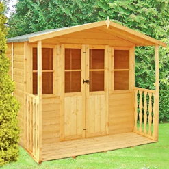 Shire 7 X 7ft Houghton Summerhouse -Lifetime Sales 13505291 3164931994559272