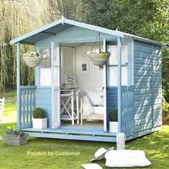 Shire 7 X 7ft Houghton Summerhouse - Including Installation -Lifetime Sales 13505292 1054931992103649