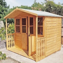 Shire 7 X 7ft Houghton Summerhouse - Including Installation -Lifetime Sales 13505292 7264931991925680