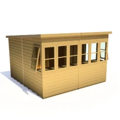 Shire 10 X 10ft Sun Pent Shed - Including Installation -Lifetime Sales 13505295 4144933734115749