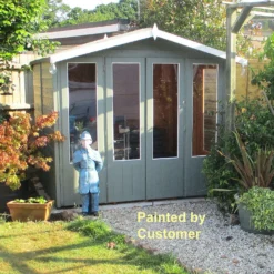 Shire 7 X 7ft Parham Double Door Summerhouse -Lifetime Sales 13505296 1324931992319733