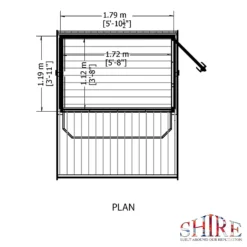 Shire 6 X 4ft Wooden Garden Bar - Including Installation -Lifetime Sales 13505297 1254931991837642