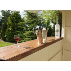 Shire 6 X 4ft Wooden Garden Bar - Including Installation -Lifetime Sales 13505297 1974931992060623