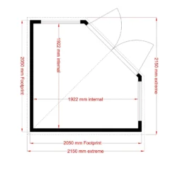 Shire 7 X 7ft Barclay Summerhouse - Including Installation -Lifetime Sales 13505305 1864931992858707
