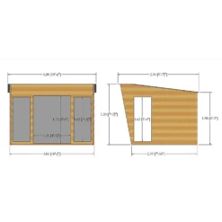 Shire 10 X 8ft Highclere Double Door Summerhouse -Lifetime Sales 13505314 1704933733960421