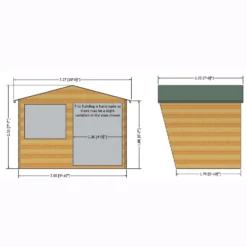 Shire 10 X 6ft Sandringham Double Door Summerhouse -Lifetime Sales 13505315 1784931994339675
