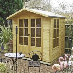 Shire 7 X 7ft Buckingham Double Door Summerhouse - Including Installation -Lifetime Sales 13505327 1784931992174305