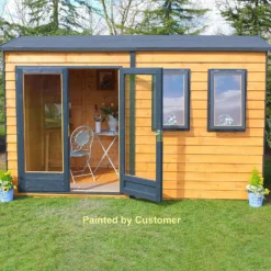 Shire 12 X 12ft Double Door Garden Office - Including Installation -Lifetime Sales 13505332 1794931200183179
