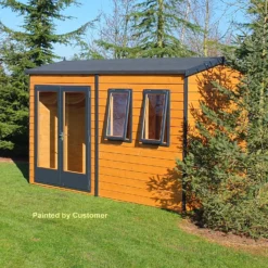 Shire 12 X 12ft Double Door Garden Office - Including Installation -Lifetime Sales 13505332 3884931200242582