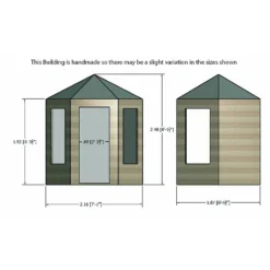 Shire 6 X 6ft Gazebo Summerhouse - Including Installation -Lifetime Sales 13505335 1834931995021053