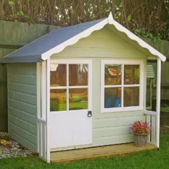 Shire 5 X 4ft Kitty Kids Wooden Playhouse -Lifetime Sales 13505336 1224931200273950