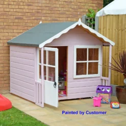 Shire 5 X 4ft Kitty Kids Wooden Playhouse -Lifetime Sales 13505336 2104931200238226