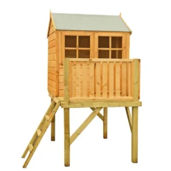 Shire 6 X 4ft Bunny And Platform Kids Wooden Playhouse -Lifetime Sales 13505339 6714931994811056