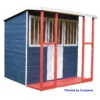 Shire 6 X 6ft Kids Jailhouse Wooden Playhouse - Including Installation -Lifetime Sales 13505340 1634942285151409