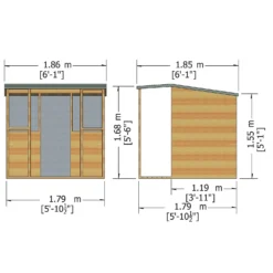 Shire 6 X 6ft Kids Jailhouse Wooden Playhouse - Including Installation -Lifetime Sales 13505340 1654942285254507
